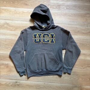 Vintage 90s University of California Irvine UCI Anteater Made in USA Dark Grey